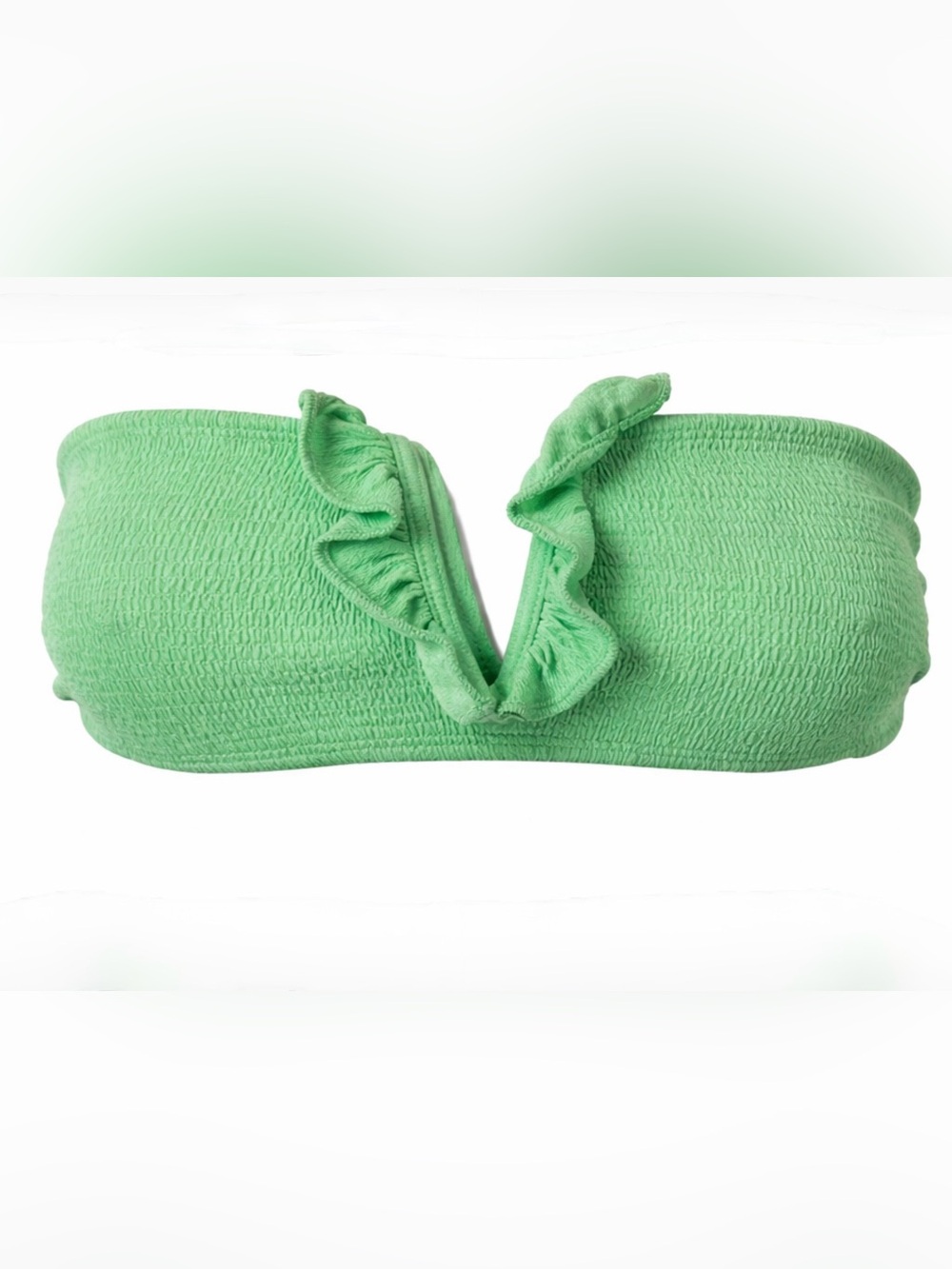 ๐ Bundle of 2 Textured Bikini Tops | SIZE LARGE | Like New - Picture 4 of 6